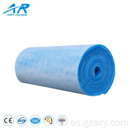 Filtro azul de fibra sistemática para cabina de aerosol